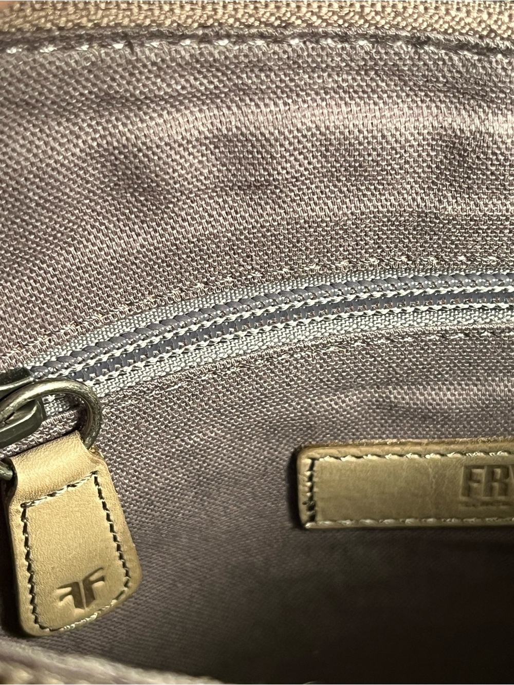 FRYE Leather Purse with floral accents - Picture 7 of 8